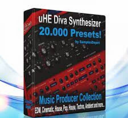 Samples Depot 20.000 u-he DIVA Presets Bundle Synth Presets